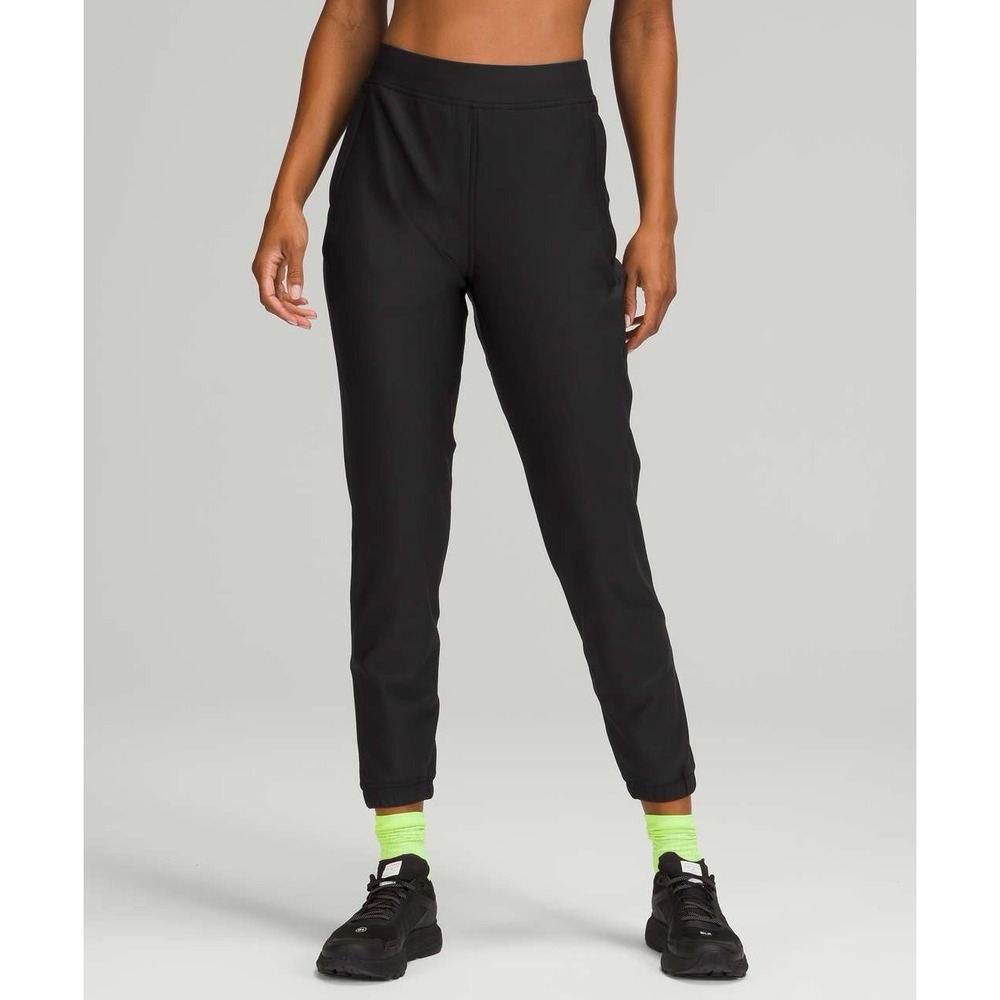 Lululemon Adapted State High-Rise Tech Fleece Jogger Black Size 8 Athletic